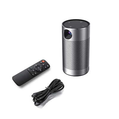 Máy chiếu không dây di động 4K Pico Máy chiếu mini không dây DLP Android 70 Lumens