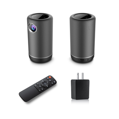Máy chiếu video LED mini Android 8.1 DLP Wifi Bluetooth Máy chiếu mini 150 Lumen