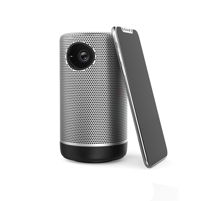 Lấy nét bằng tay Máy chiếu DLP di động WiFi Bluetooth Máy chiếu Pico thông minh 150 ANSI Lumens
