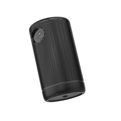 Màu đen Máy chiếu Bluetooth 5.0 DLP Pico được tích hợp loa trung thực cho rạp hát tại nhà