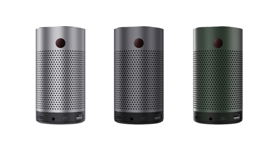 Máy chiếu DLP Mini Bluetooth Máy chiếu dữ liệu nhỏ 70 Lumens 2.4G 5G Wifi Pin 4400mAh