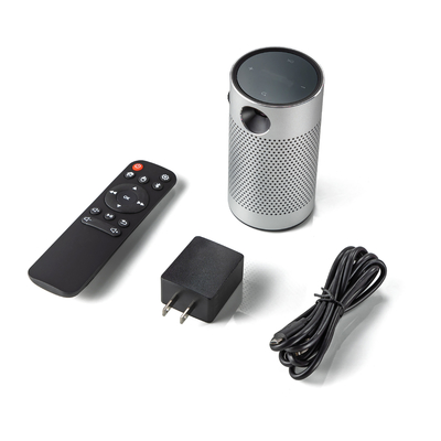 Máy chiếu Hdmi di động nhỏ 70 Lumens, Máy chiếu rạp chiếu phim tại nhà DLP 4K