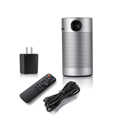 Máy chiếu Pico thông minh 0,2KG Pin nhỏ Wifi Android 70 Lumens Máy chiếu laser 4k