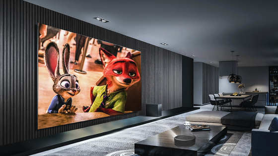 Máy chiếu LED thông minh Android 9.0 DLP Giải mã 4K Máy chiếu rạp hát tại nhà